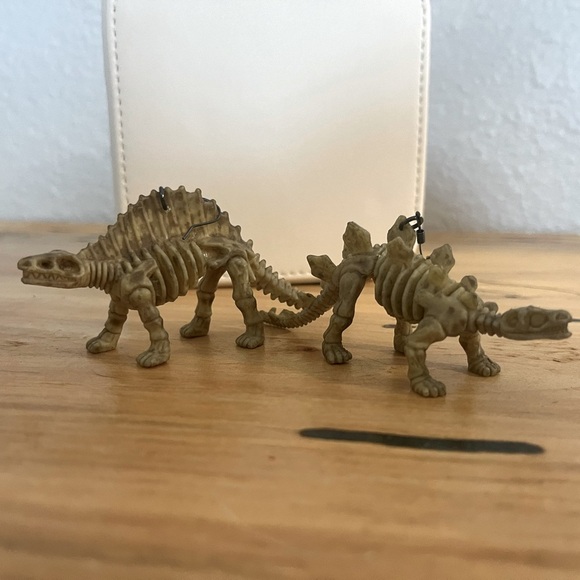 Dino Skeleton Earrings - Picture 1 of 3